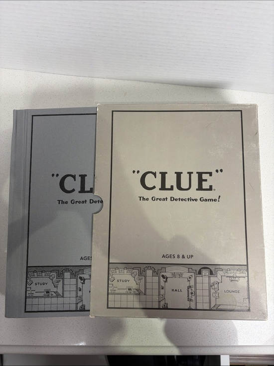 Clue Other - Vintage Clue Board Game Complete All Pieces Included As-Is Decor/Game